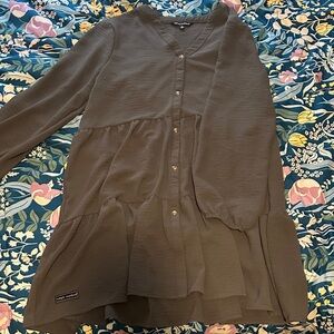 Simply Southern Dark Grey Dress